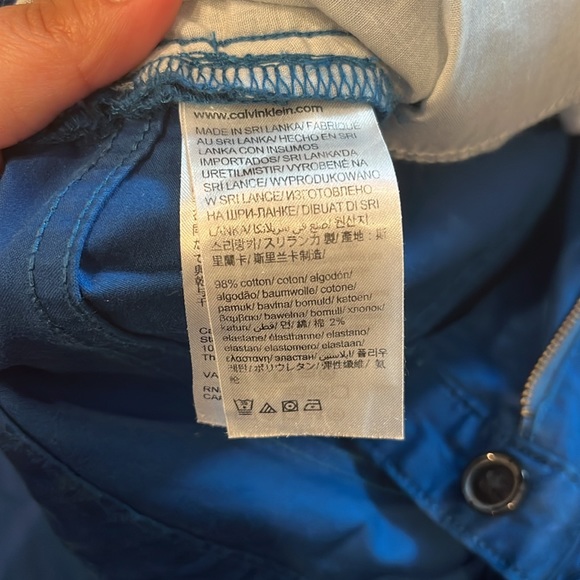 💛 bundle $12- Calvin Klein Slim Fit pants Size 34W x 30L NWT BlueCalvin - Picture 9 of 9